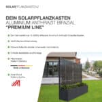 20207 – Solarpflanzkasten 420:400 Aluminium anthrazit bifazial “premium line”_02