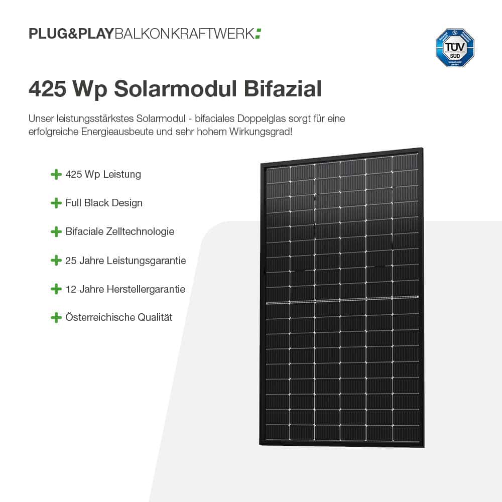 Solar-Modul 425Wp Black bifazial (10112)2